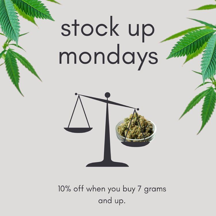 stock up Mondays